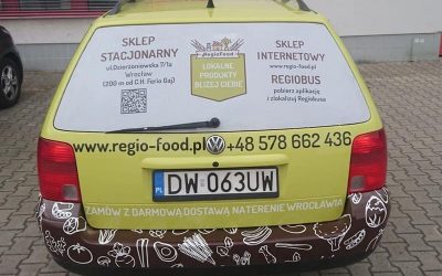 reklamowe oklejanie pojazdów wrocław